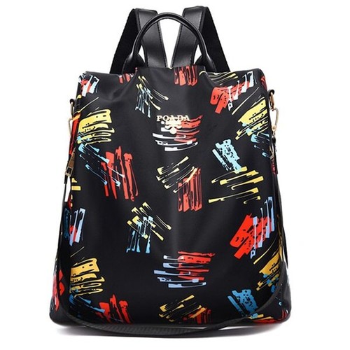 Women Waterproof Oxford Backpack Fashion Anti-theft Large Capacity Backpack