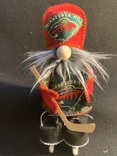 NHL Minnesota Wild Handmade Gnome - Craft