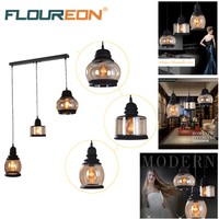 E27 Retro Vintage Cluster Ceiling Light Glass-shade Pendant Lamp Home Fixture Uk E27 Retro Vintage Cluster Ceiling Light Glass-shade Pendant Lamp Home Fixture Uk
