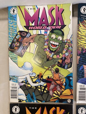 1995 Dark Horse Comics The Mask World Tour #1-4 Complete Set | eBay