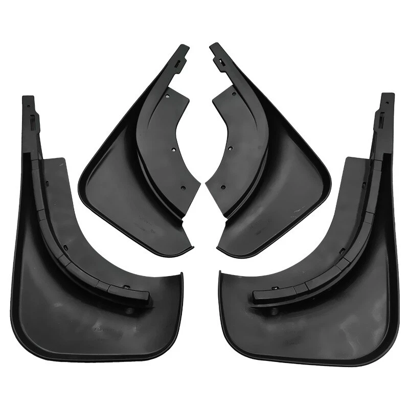 Para Volkswagen Touareg 2005-2010 Plástico ABS Guardabarros Neumático Coche Protector de Lodo 4 Piezas Foto 4 de 4