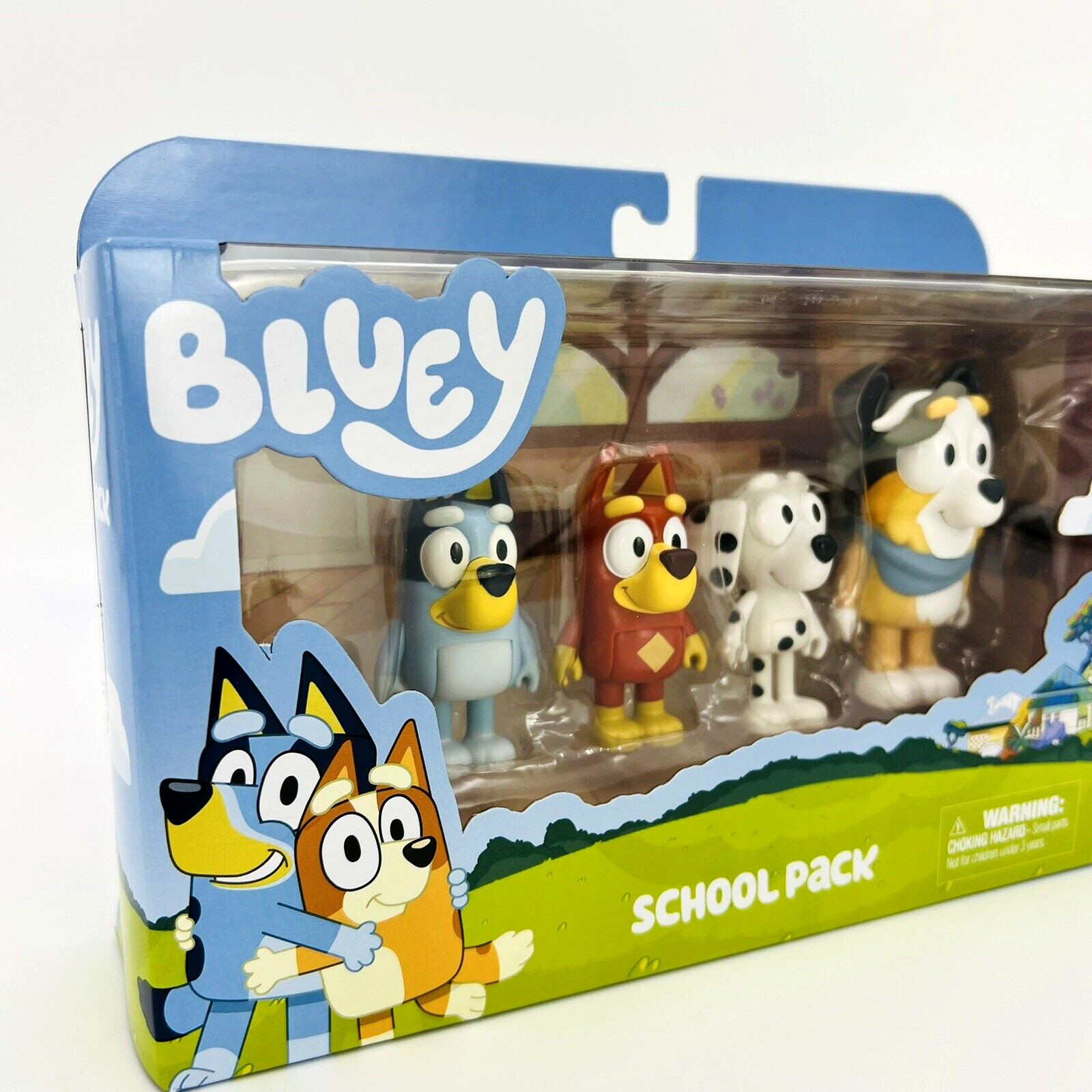 BLUEY School Pack Rusty Chloe Calypso Bluey Grelly USA