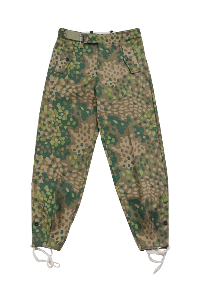 パンツ vintage Germany  Camo Over Pants WWII German WH Elite Field pants M44 dot pea Camo camo