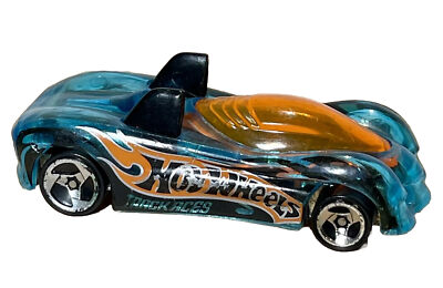 1995 Hot Wheels Power Pipes Car Blue Orange Diecast Trach Aces Thailand 1:64
