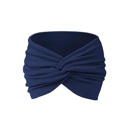 Womens Yoga Wide Headband Elastic Boho Hair Band Sports Turban Head Wrap Ladies - Picture 39 of 62
