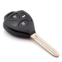 2X Ersatz Auto SchlüSselgehäUse Für Toyota Auris Qualis Camry Hilux Yaris RAV 4