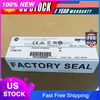 New Sealed Allen-Bradley 1746-P4 SER A SLC 500 Power Supply Module AB 1746-P4