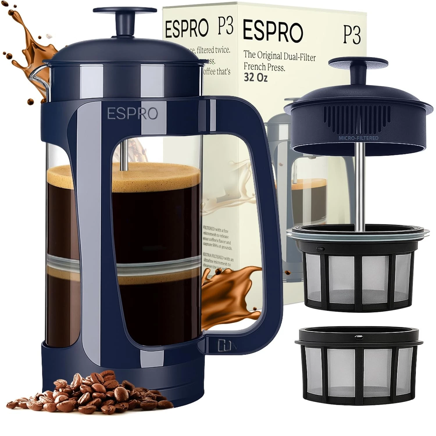 Espro P3 French Press Coffee Maker - Thumbnail 2