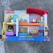 Fisher Price Little People PLAY FOR ALL School NEW