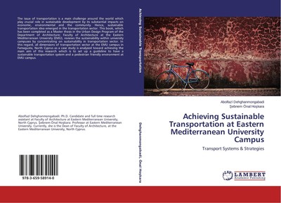 Achieving Sustainable Transportation at Eastern Mediterranean University Campus 