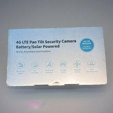 SEHMUA S40 4G LTE Cellular Security Cam SIM Card Pan Tilt 360° 2K Night Vision