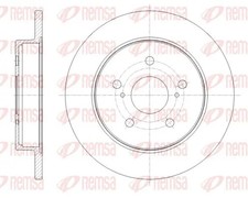 2x Bremsscheibe Hinterachse voll 61795.00 REMSA für LEXUS NX