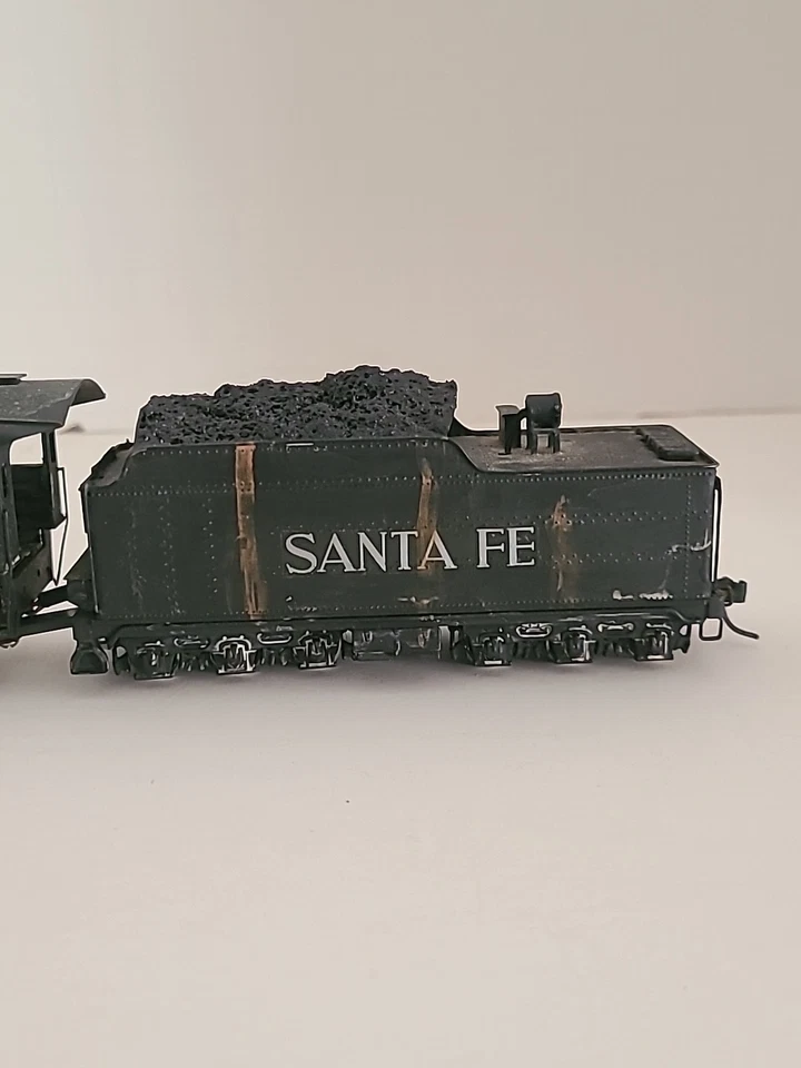 Sunset Models HO Santa Fe 2-8-2 3160 Brass Locomotive W/Original Box - RUNS - Image 4 of 4