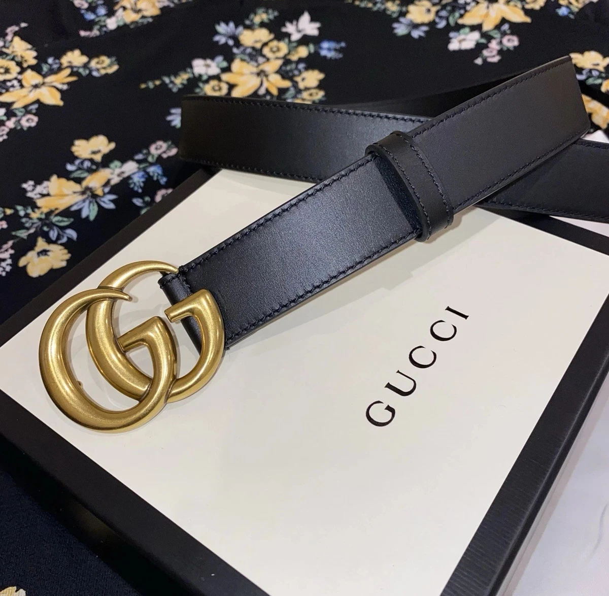 Gucci Black Skinny Belts for Women for sale | eBay