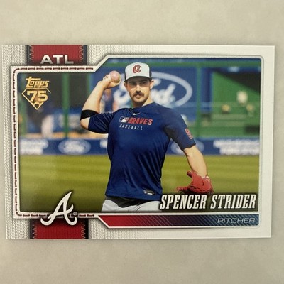 Spencer Strider 2026 Topps Golden Mirror Image Variation #79 SP Atlanta Braves