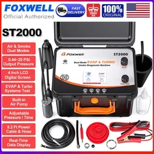 FOXWELL ST2000 Smoke Machine Smoke Leak Detector Turbo EVAP Dual Mode Diagnostic