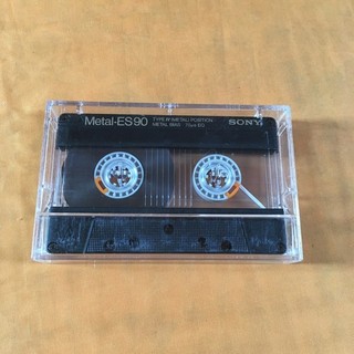 1 x SONY METAL ES 90 Cassette IEC IV/Metal Position guter Zustand 1986