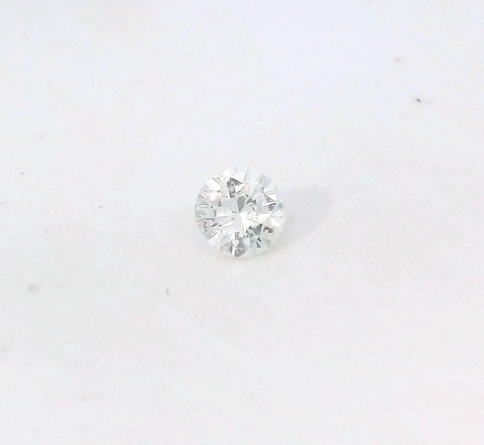 0.21ct Round Brilliant Cut Natural Diamond I, color SI2, clarity 3.8 x 2.3 mm - Image 2 of 4