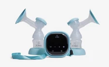 Zomee Z2 Double Electric Breast Pump Hands-Free, Portable & Silicone Hand Free