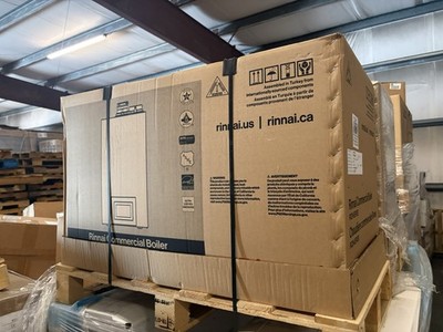 Rinnai RCB399AN Commercial Wall Mount Boiler Natural Gas 399,000 BTU Input