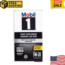 Pack of 2-Mobil 1 Advanced Full Synthetic Motor Oil 5W-20, 12 Quart 20.00 per gallon