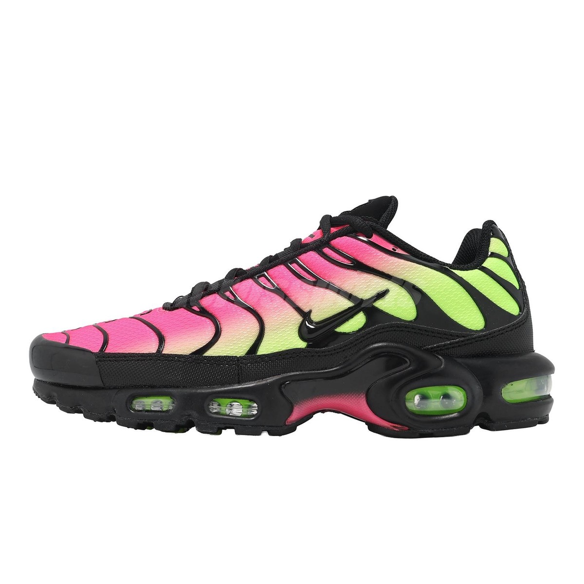 Nike Air Max Plus Hyper Pink Volt Men Lifestyle Casual Shoes  