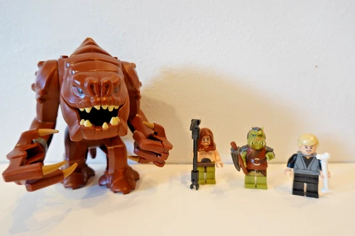 Lego Star Wars Minifigure lot:  Rancor Monster, Malikili, Luke, Gamorrean Guard