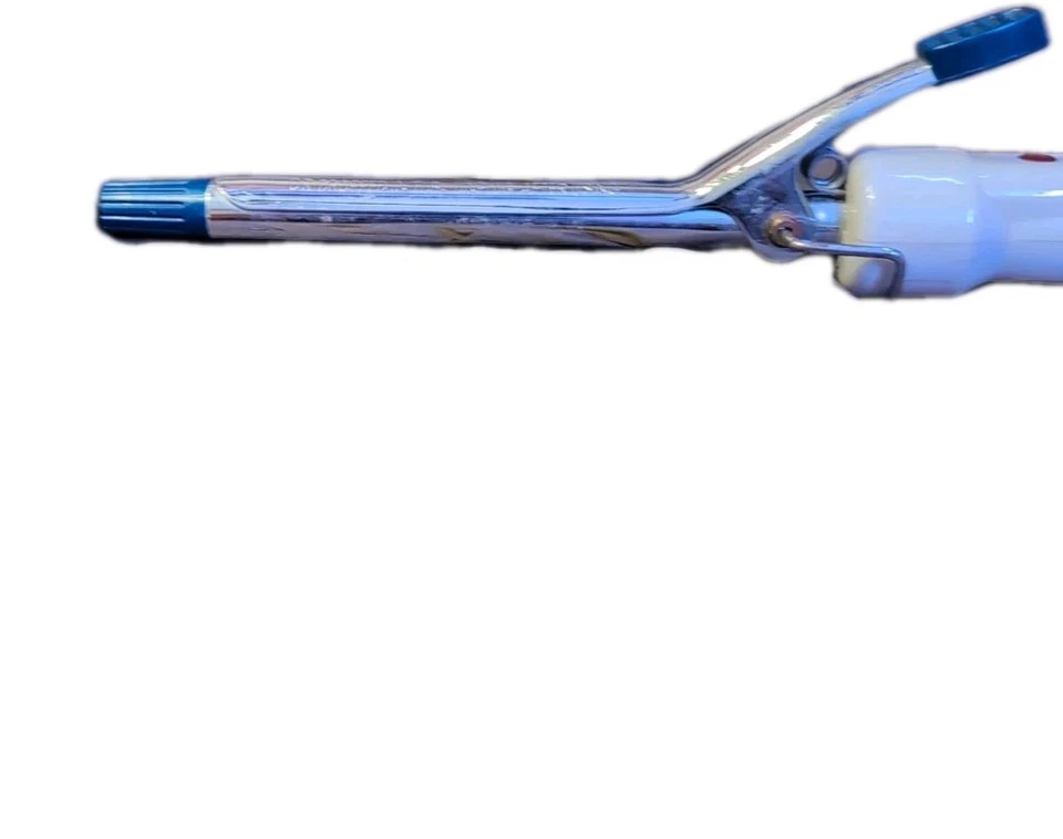 Helena de Troya Azul y Blanco Modelo 1503 Rizador Pequeño Barril Para Rizo Pequeño Foto 4 de 4