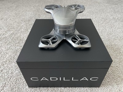 Cadillac Personal Space Concept Model Car 1:43 Aluminum Chrome Model Paperweight
