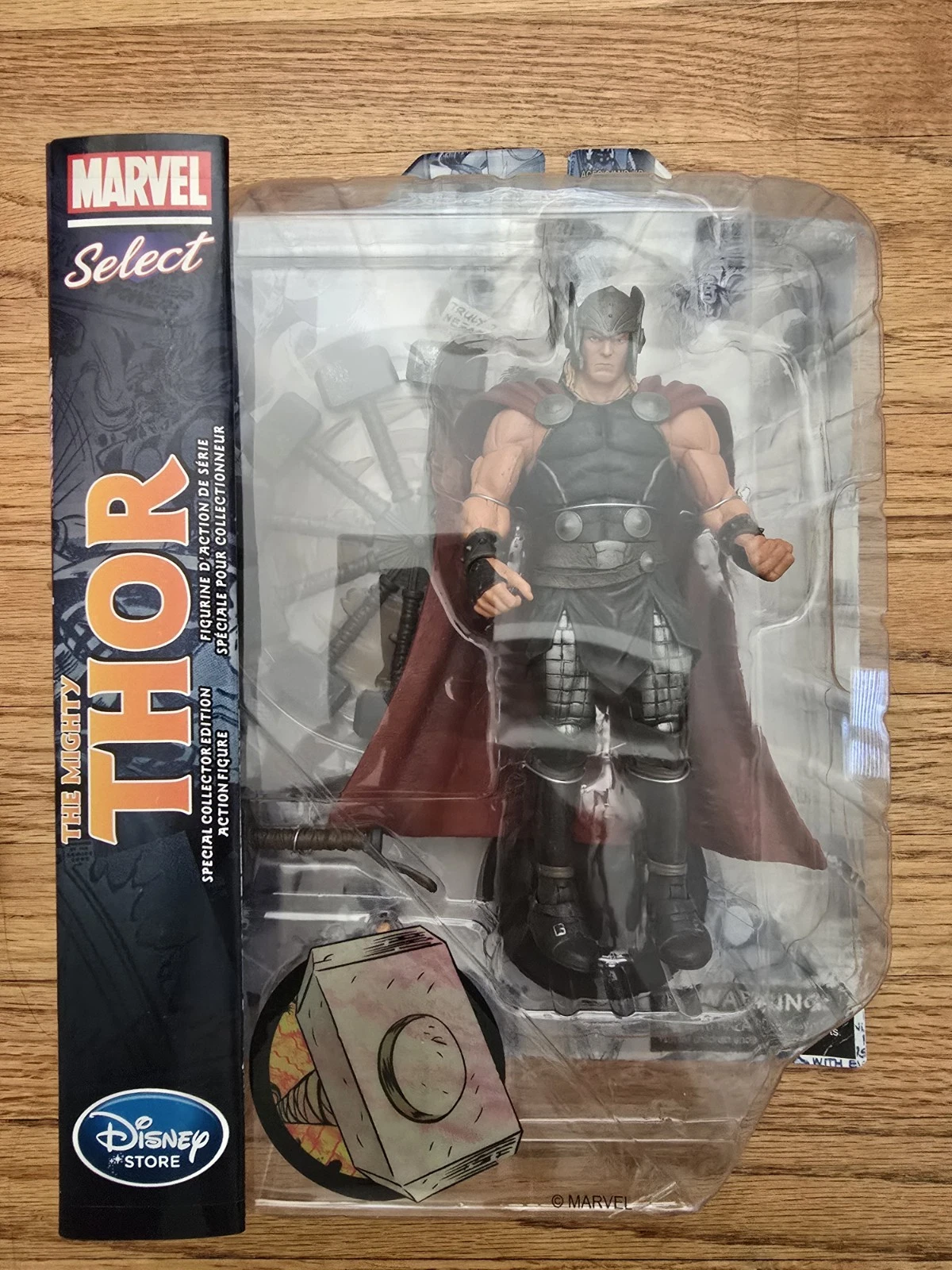 Marvel Select The Mighty Thor Spinning Hammer Effect (2015) LOCAL PICK UP ONLY - product detail image 1