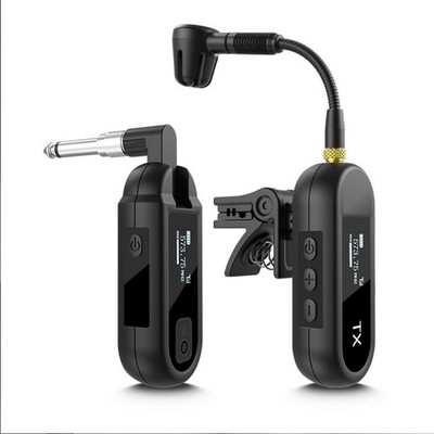 Wireless UHF Saxophone Microphone System for Sax and Trumpet USA FAST SHIP NEW