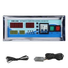 110V Egg Incubator Controller, XM-18D Digital Automatic Temperature Humidity ...
