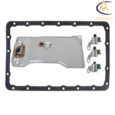 Transmission Solenoid Service Filter Kit TCC Lock up Shift For Jeep A340 AW4