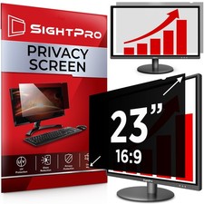23 Inch 16:9 Computer Privacy Screen Filter for Monitor - Privacy Shield and Ant