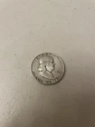 1952 Franklin Half Dollar Coin 90% Silver Circulated Condition