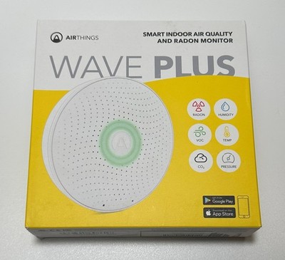 Airthings Wave Plus 2930 Smart Radon & Air Quality Monitor New (Bulk Available)