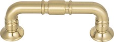 Top Knobs TK1001HB Kent Pull 3 (c-c) Honey Br...