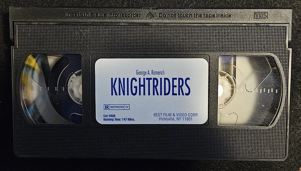 George A. Romero's NIGHTRIDERS VHS Ed Harris Tom Savini - VERY CLEAN! - ⚔️B&B - Image 4 of 4