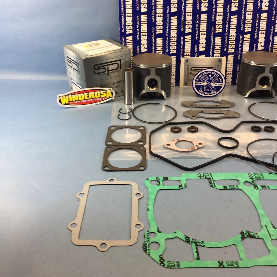 SKI-DOO 800R DOS 82MM SPI PISTONES WINDEROSA KIT EXTREMO SUPERIOR 2007-2012 07-12 GSX LTD Foto 3 de 4