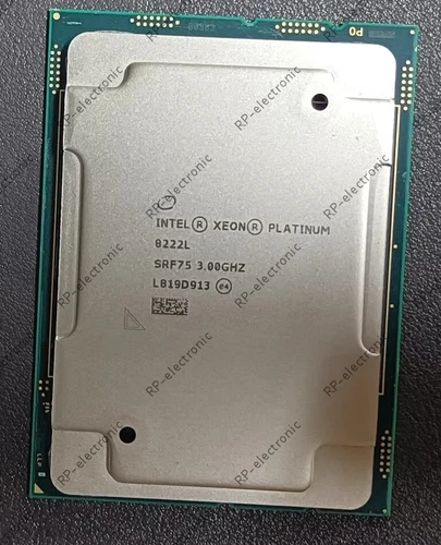 Intel Xeon Platinum 8222L QS LGA3647 18C/36T 3.0GHz 24.75MB 200W CPU processor