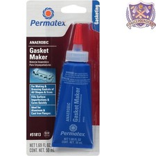 Red Anaerobic Gasket Maker - 50ml for Quick, Non-Corrosive Sealing Solutions