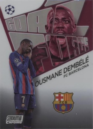 Ousmane Dembele 2022-23 Topps Club Competitions UEFA Red Inferno