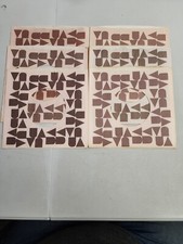 45 RPM 7" RECORD SLEEVES CO. SLEEVE 6 PACK SEE PHOTOS - United Artists SLV124