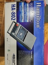 Hamilton Buhl Classroom Cassette Player 2 Station And Recorder w/ USB HA-802