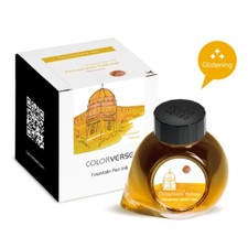 Colorverse Project Bottled Ink in Ornament Yellow Glistening - 65mL NEW