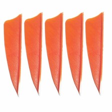 100 Stück Naturfedern 3 Zoll Pfeilfedern Pfeile Federn Befiederung Bogenschießen