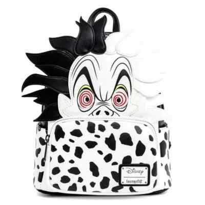 Loungefly Disney Cruella de Vil Cosplay Mini Backpack New