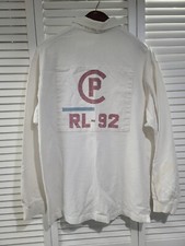 Vintage Polo Ralph Lauren Snowbeach Stadium 92 P Wing Rare CP93 Sweater Size M