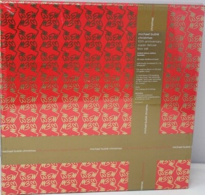 Michael Buble Christmas 10th Anniversary Super Deluxe Box Set Autograph Edition