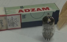 EAA91 electronic tube (equivalent 6AL5) ADZAM